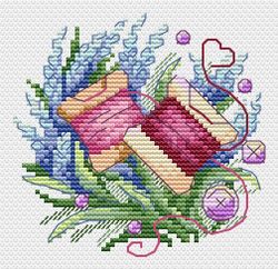 Broderikit Tavla Mouline Bobbiner