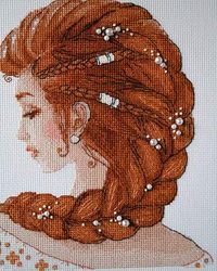 Broderikit Tavla Dreamer Ung Kvinna