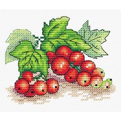Broderikit Tavla Röda Vinbär