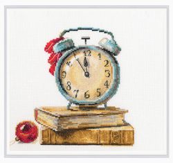 Broderikit Tavla Klocka Feast in 5 minutes