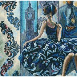 Broderikit Tavla "Time for reflection"