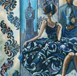 Broderikit Tavla "Time for reflection"
