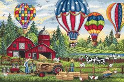 Broderikit Tavla Up up and Away