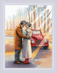 Broderikit Tavla  Love Story. Wisdom. Kärlekshistoria.Visdom