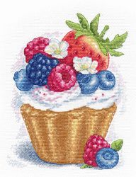 Broderikit Tavla Berry Dessert