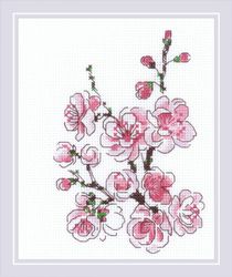 Broderikit tavla Grenen av Sakura
