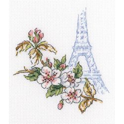 Broderikit Tavla Window to Paris