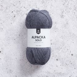Garn Alpacka Solo 50 g Velvet Purple