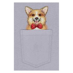 Broderikit Embroidery Ginger Gentleman Vattenlöslig aida
