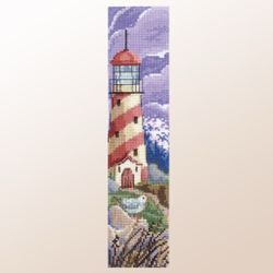 Broderikit Bokmärke Fyr