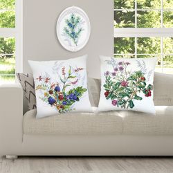 Broderikit Kudde Tavla Skogsbukett