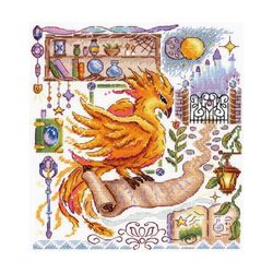 Broderikit Tavla Sampler Magi är nära