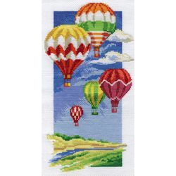Broderikit Tavla Luftballonger