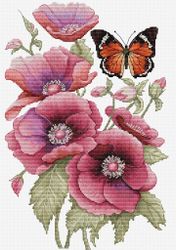 Broderikit Tavla Doften av anemoner