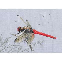 Broderikit Tavla Trollslända