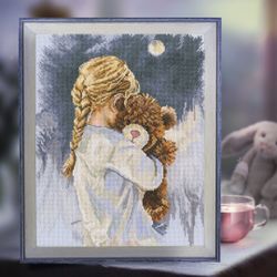 Broderikit Tavla Allt blir bra