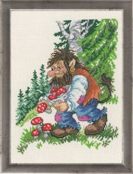 Broderikit Tavla Trollfar