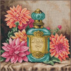Broderikit Tavla The scent of dahlia - Doften av dahlia