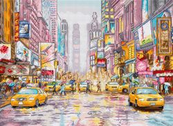 Broderikit Tavla New York times square