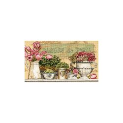 Broderikit Tavla Fleurs de Paris