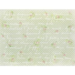 Tryckta broderityger Aida 7,1 rutor/cm 18 count 21 cm x 30 cm Grön