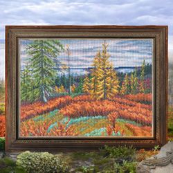 Broderikit Tavla Northern Horizon -  Norra horisonten