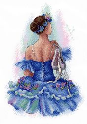 Broderikit Tavla Balett - Prima ballet dancer