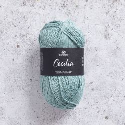 Garn Cecilia 50g Dusty Aqua