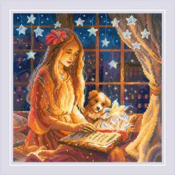 Broderikit Tavla Magic Book - Magisk bok
