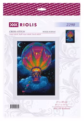 Broderikit Tavla Hot Air Ballon - Luftballong