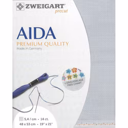 Aida Broderiväv 14 count (5,4 rutor/cm) 48x53 cm (art.713) Zweigart