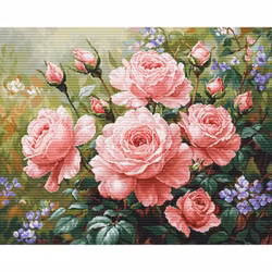 Broderikit Tavla The Roses Garden - Rosträdgården