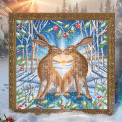 Broderikit Tavla Good Morning - God morgon