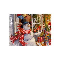 Broderikit Tavla The Toy Shop - Leksaksaffären
