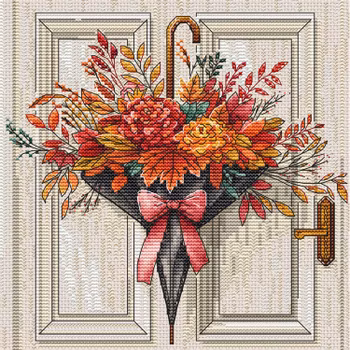 Broderikit Tavla Autumn Decoration - Höstdekoration