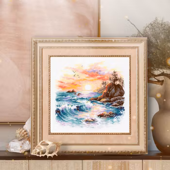 Broderikit Tavla Four Elements - Fyra element