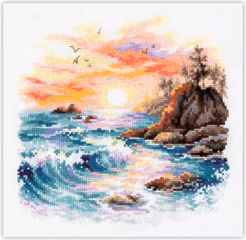 Broderikit Tavla Four Elements - Fyra element