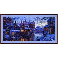 Broderikit Tavla Northern Venice - Norra Venedig
