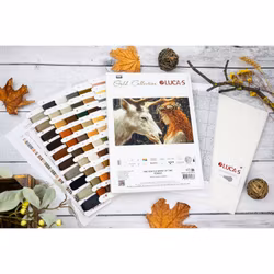 Broderikit Tavla The Gentle Spirit of the Forest - Skogens milda ande