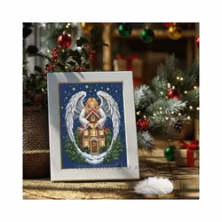 Broderikit Tavla Christmas Angel - Ängel