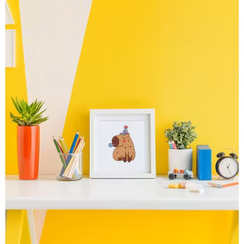 Broderikit Tavla Capybara - Kapybara