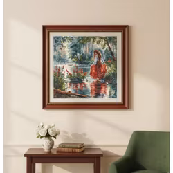 Broderikit Tavla The Secret of the Forest - Skogens hemlighet