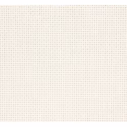 Vit Aida Broderiväv 14 count (5,4 rutor/cm) 50x50 cm (art.101) Zweigart