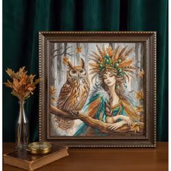 Broderikit Tavla The Queen of the Forest - Skogens drottning