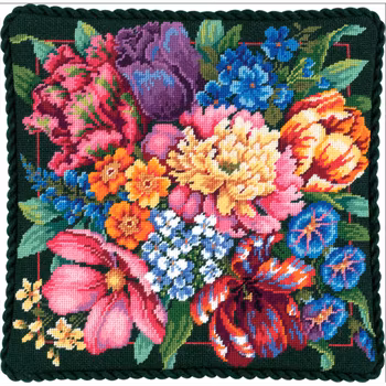 Broderikit Tavla Floral Splendor - Blomsterprakt