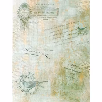 Tryckta broderityger Aida 7,1 rutor/cm 18 count 21 x 30 cm