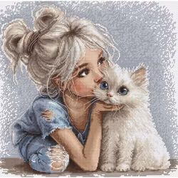 Broderikit Tavla The friend - Vänner