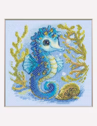 Broderikit Tavla - Aine collection "Baby Sea Horse" - Sjöhäst