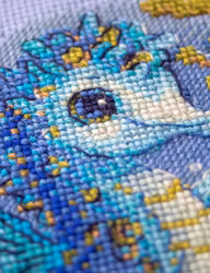 Broderikit Tavla - Aine collection "Baby Sea Horse" - Sjöhäst