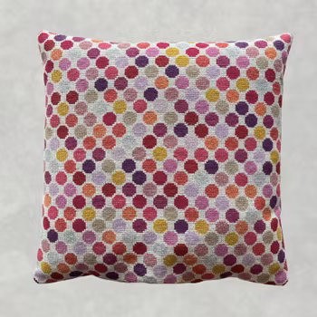 Broderikit Kudde Polkadots Baldyre